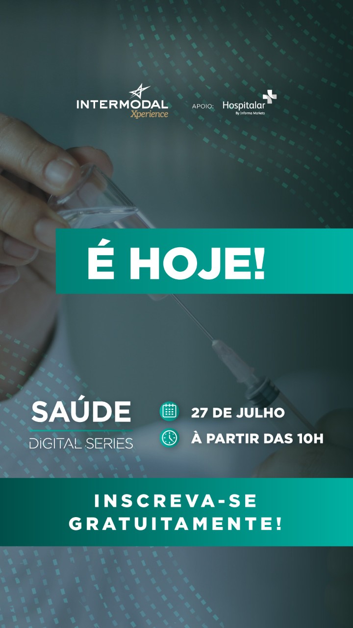 Save The Date - Intermodal Digital Series - SAÚDE - Inscreva-se gratuitamente!