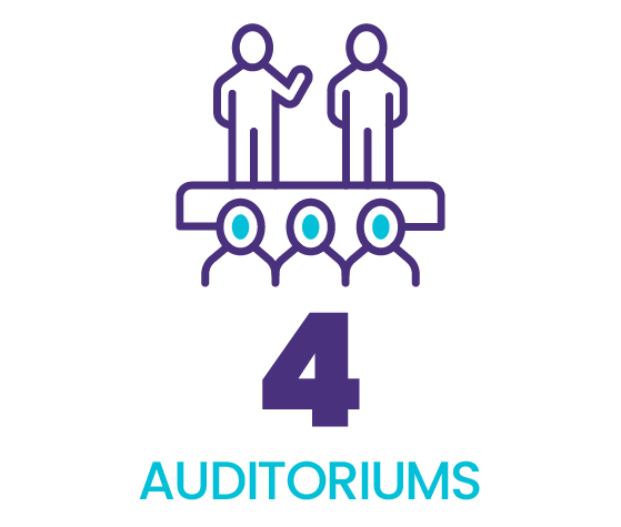 4 Auditórios